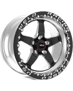 Weld S71 17x10 / 5x5 BP / 7.2in. BS 43mm O/S Black Wheel (HighPad) - Single Beadlock buy in USA