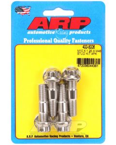 ARP M10 x 1.25 x 48mm Broached 4 Piece Stud Kit buy in USA