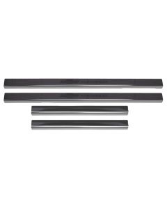 Putco 2019+ Chevrolet Silverado LD- Crew Cab w/ Bow Tie Etching (4pcs) Black Platinum Door Sills buy in USA