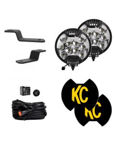 KC HiLiTES 21+ Ford Bronco SlimLite LED 2-Light System Ditch Light Kit buy in USA