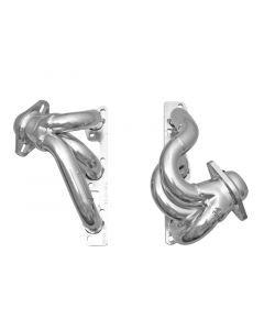 Gibson 07-11 Jeep Wrangler JK Rubicon 3.8L 1-1/2in 16 Gauge Performance Header - Ceramic Coated buy in USA