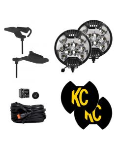 KC HiLiTES Jeep 392/Mojave SlimLite LED 2-Light Sys Ditch Light Kit buy in USA