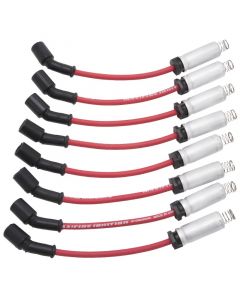 Edelbrock Spark Plug Wire Set LS Truck w/ Metal Sleeves 99-15 50 Ohm Resistance Red Wire (Set of 8) buy in USA