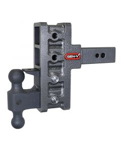 Gen-Y Mega Duty 2.5in Shank 6in Offset Drop 32K Hitch w/GH-0161 Dual-Ball/GH-0162 Pintle Lock buy in USA