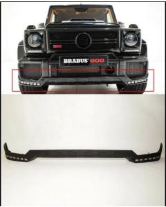 W463 W461 G55 G65 G63 G500 Mercedes G Wagon G class Fiberglass Front Bumper Lip Spoiler with LED buy in USA