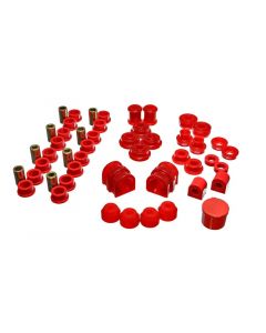 Energy Suspension 91-02 Saturn S Series Coupe/Sedan/Wagon Red Hyper-Flex Master Bushing Set buy in USA