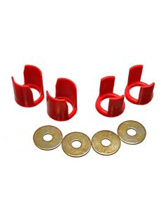 Energy Suspension 89-94 Nissan 240SX (S13) Red Rear Subframe Insert Set - a supplement to the subfra buy in USA