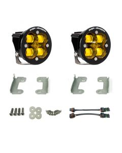 Baja Designs 18-20 Jeep JL Fog Pocket Kit For Wrangler JL Sahara Squadron Amber Lens SAE FPK buy in USA