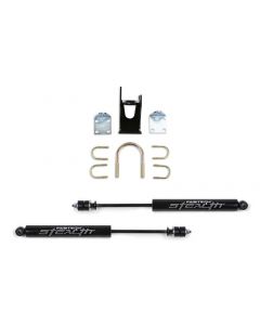 Fabtech 05-21 Ford F250/350 4WD Dual Stealth Steering Stabilizer Kit - Opposing Style buy in USA