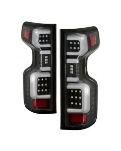 Spyder Chevy Silverado 19-20 (Do Not Fit Halogen Model) LED Tail Light Blk ALT-YD-CS19LED-BK buy in USA