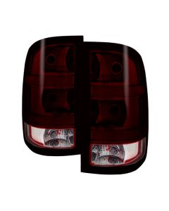 Xtune GMC Sierra 2007-2013 OEM Style Tail Light Red Smoked ALT-JH-GS07-OE-RSM buy in USA