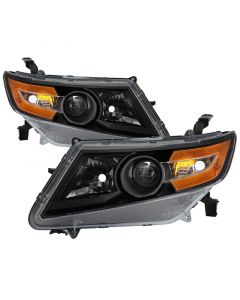 xTune Honda Odyssey Halogen Models Only 11-15 OEM Style Headlights - Black HD-JH-HODY11-AM-BK buy in USA