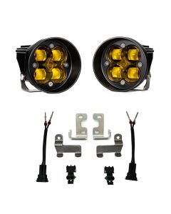 Baja Designs 12-21 Toyota Tacoma/Tundra/4Runner Squadron-R Fog Pocket Light Kit - SAE Amber buy in USA