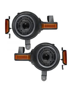 Oracle 2021+ Ford Bronco Oculus Bi-LED Projector Headlights - Amber/White Switchback buy in USA