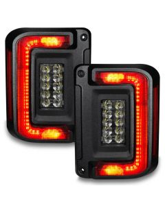 Oracle 07-17 Jeep Wrangler JK Flush Mount LED Tail Lights - Tinted buy in USA