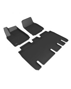 3D MAXpider 22-23 Tesla Model X Full Set Floormats - Black buy in USA