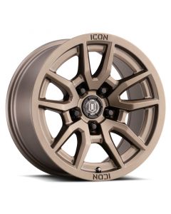 ICON Vector 5 17x8.5 5x150 25mm Offset 5.75in BS 110.1mm Bore Bronze Wheel buy in USA