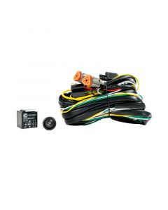 KC HiLiTES Wiring Harness FLEX ERA w/40 AMP Relay & 3 Position LED Rocker Switch (3-Pin Deutsch Con) buy in USA