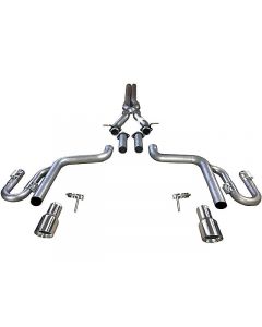 Solo Performance 6.2L HEMI Charger Street Race Cat-Back Exhaust Polished Tips buy in USA