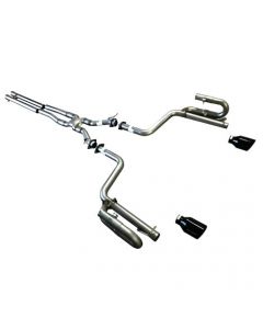 2015-22 Dodge Charger Solo Performance Super Track Pack Race Cat-Back Exhaust with Black Tips buy in USA