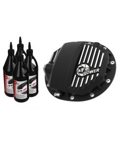 aFe Pro Series AAM 9.5/9.76 Rear Diff Cover Black w/Mach Fins & Oil 14-19 GM Silverado/Sierra 1500 buy in USA