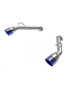 aFe 2023 Nissan Z V6-3.0L (tt) Takeda Stainless Steel Axle-Back Exhaust System w/ Blue Flame Tip buy in USA