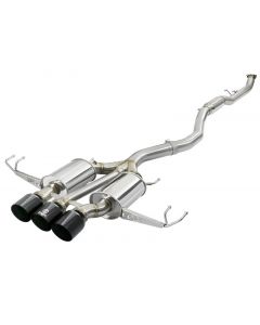 aFe Takeda 3in 304 SS Cat-Back Exhaust w/ Tri-Black Tips 17-18 Honda Civic Type R L4 2.0L (t) buy in USA