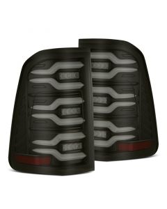 AlphaRex 19-21 Dodge Ram 1500 Luxx-Series LED Tail Lights Black w/Activ Light/Seq Signal buy in USA