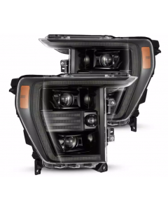 AlphaRex 21-22 Ford F150 PRO-Series Projector headlights Alpha-Black w/Activ Light/Seq Signal buy in USA