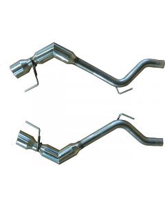 Solo Performance Axle-Back Exhaust with Polished Tips Ford Mustang Ecoboost Fastback 2015-2022 buy in USA