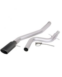 Banks Power 09-10 VW Jetta 2.0L TDI Monster Exhaust System - SS Single Exhaust w/ Black Tip buy in USA