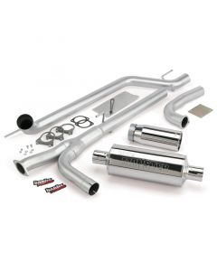 Banks Power 04-14 Nissan 5.6L Titan (All) Monster Exhaust System - SS Single Exhaust w/ Chrome Tip buy in USA