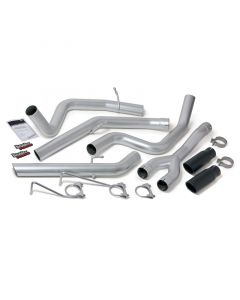 Banks Power 14-15 Dodge Ram 1500 3.0L Diesel Monster Exhaust System - SS Dual Exhaust w/ Black Tips buy in USA