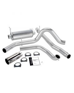 Banks Power 99-03 Ford 7.3L Monster Exhaust System - SS Single Exhaust w/ Chrome Tip buy in USA