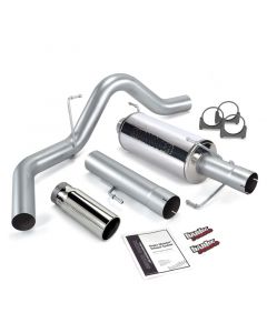 Banks Power 04-07 Dodge 5.9L 325Hp SCLB/CCSB Monster Exhaust Sys - SS Single Exhaust w/ Chrome Tip buy in USA