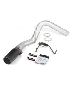 Banks Power 14-15 Dodge Ram 6.7L CCSB Monster Exhaust System - SS Single Exhaust w/ Black Tip buy in USA