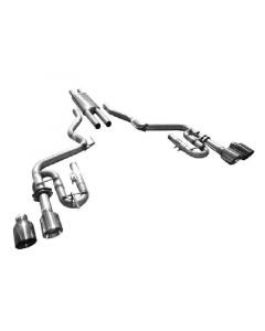 Solo Performance Mach-XJ Catback Exhaust System (Black Tips) Ford Mustang V6 2015-2022 buy in USA