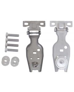 Kentrol 07-18 Jeep Wrangler JK Liftgate Hinge Pair Bare Grey buy in USA