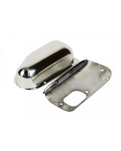 Kentrol 76-86 Jeep Wiper Motor Cover CJ - Polished Silver buy in USA