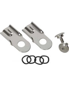 Kentrol 76-86 Jeep CJ8/CJ8 Tailgate Latch Pair CJ7/CJ8 - Polished Silver buy in USA