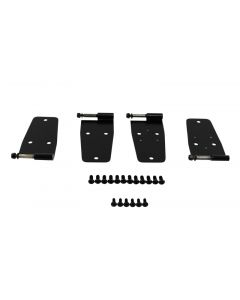 Kentrol 76-93 Jeep CJ/Wrangler YJ Hardtop Door Hinge Set 4 Pieces - Powdercoat Black buy in USA