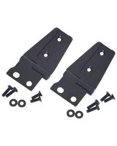 Kentrol 07-18 Jeep Wrangler JK Hood Hinge Pair - Textured Black buy in USA