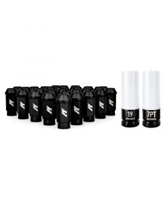 Mishimoto Aluminum Locking Lug Nuts M12x1.5 27pc Set Black buy in USA