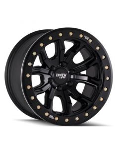 Dirty Life 9303 DT-1 17x9 / 5x127 BP / -12mm Offset / 78.1mm Hub Matte Black Wheel - Beadlock buy in USA