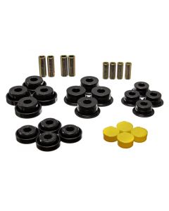 Energy Suspension 97-06 Jeep Wrangler TJ Blk Rear Control Arm Bushings (Must reuse OEM Outer Shells buy in USA