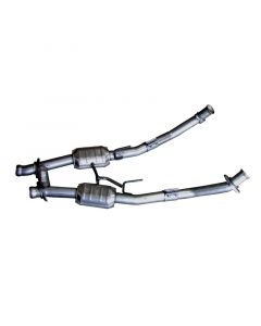 1986-1993 Mustang 5.0 High Flow H Pipe With Catalytic Converters - 2-1/2 buy in USA