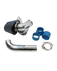 1986-1993 Mustang 5.0 Cold Air Intake Kit - Fenderwell Style - Chrome Finish buy in USA