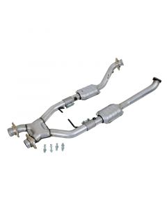 1996-1998 Mustang 4.6 Cobra High Flow X Pipe With Catalytic Converters - 2-1/2 buy in USA