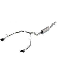 Borla 21-22 Chevrolet Tahoe 6.2L V8 2/4WD 4DR T-304 SS Touring Cat-Back Exhaust w/ Black Chrome Tips buy in USA