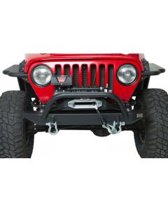 Fishbone Offroad 97-06 Jeep Wrangler TJ Rubicon Front Bumper W/Winch Guard - Blk Textured Powdercoat buy in USA